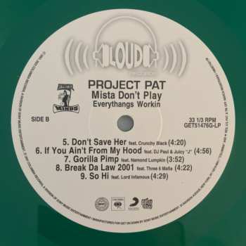 2LP Project Pat: Mista Don't Play (Everythangs Workin) CLR 564143