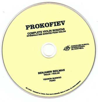 CD Sergei Prokofiev: Complete Violin Sonatas 472188