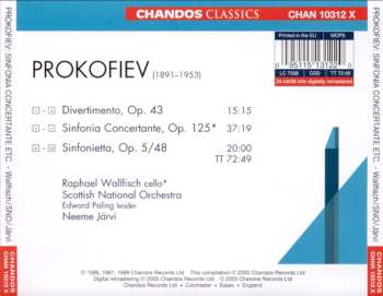 CD Sergei Prokofiev: Sinfonietta - Sinfonia Concertante - Divertimento 646165