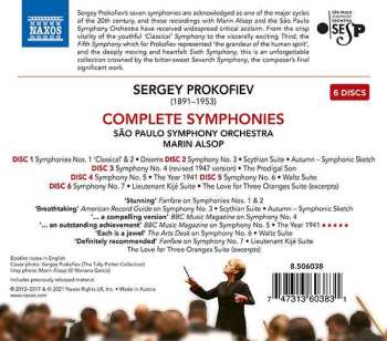 6CD/Box Set Sergei Prokofiev: Complete Symphonies 648158