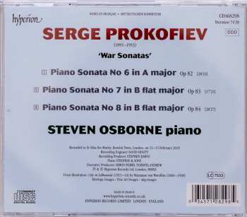 CD Sergei Prokofiev: Piano Sonatas Nos 6, 7 & 8 558999