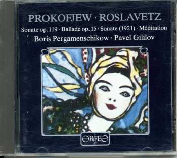 Album Sergei Prokofiev: Sonate Op. 119 - Ballade Op. 15 - Sonate (1921) - Meditation