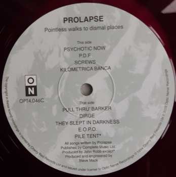 2LP Prolapse: Pointless Walks To Dismal Places CLR 575897