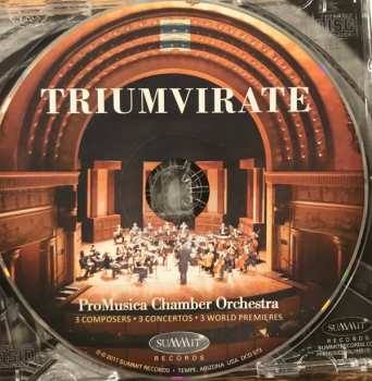 CD ProMusica Chamber Orchestra: Triumvirate  547488