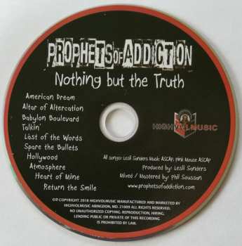 CD The Prophets Of Addiction: Nothing But The Truth 547960