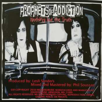 CD The Prophets Of Addiction: Nothing But The Truth 547960