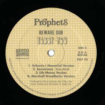 2LP The Prophets: Beware Dub 614050