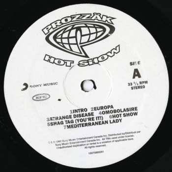 LP Prozzak: Hot Show 642931