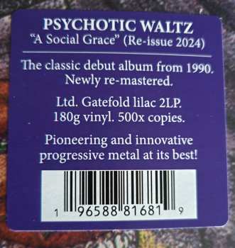 2LP Psychotic Waltz: A Social Grace LTD 577858