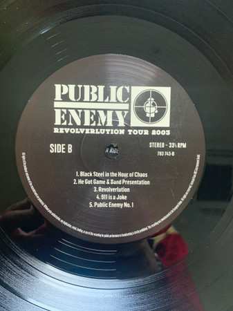 3LP Public Enemy: Revolverlution Tour 2003 DLX 583244