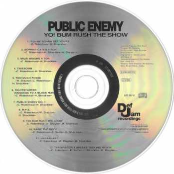 CD Public Enemy: Yo! Bum Rush The Show 41167