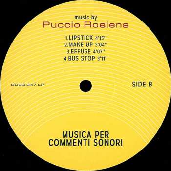 LP/CD Puccio Roelens: Musica Per Commenti Sonori  571743