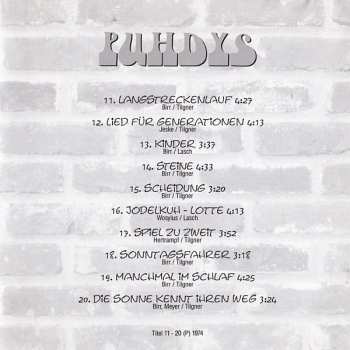 CD Puhdys: Puhdys 1+2 51969