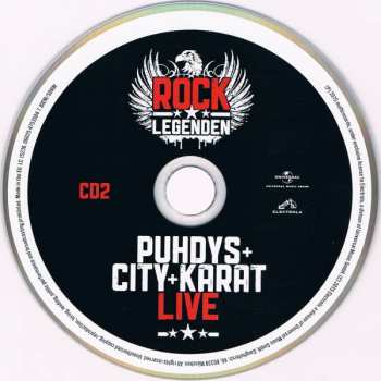 2CD Puhdys: Rock Legenden Live 355005