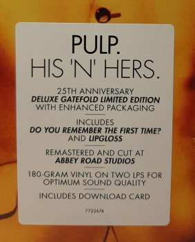 2LP Pulp: His 'N' Hers DLX | LTD 16150