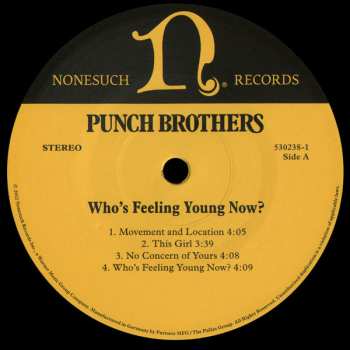 2LP Punch Brothers: Who's Feeling Young Now? 583444