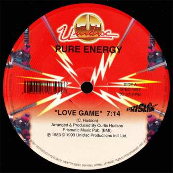 LP Pure Energy: Love Game / Too Hot / You've Got The Power 607937