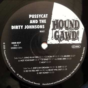 LP Pussycat And The Dirty Johnsons: Beast 600557