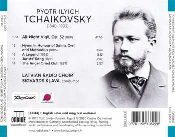 CD Pyotr Ilyich Tchaikovsky: All-Night Vigil, Sacred Choral Works 121427