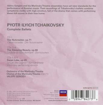 6CD Pyotr Ilyich Tchaikovsky: Complete Ballets 45619