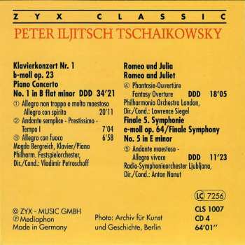 6CD Pyotr Ilyich Tchaikovsky: Peter Iljitsch Tschaikowsky 1840-1893 564433