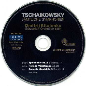 8CD/Box Set Pyotr Ilyich Tchaikovsky: Sämtliche Symphonien 448754