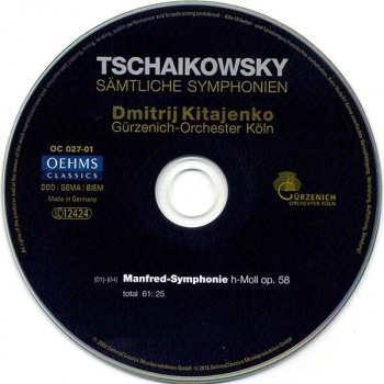 8CD/Box Set Pyotr Ilyich Tchaikovsky: Sämtliche Symphonien 448754