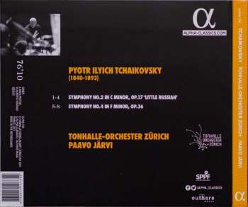 CD Pyotr Ilyich Tchaikovsky: Symphonies Nos.2 & 4 327018