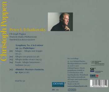 CD Pyotr Ilyich Tchaikovsky: Symphony No. 6 Pathétique ; Hamlet Overture-Fantasia 545687