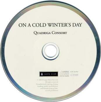 CD Quadriga Consort: On A Cold Winter's Day (Early Christmas Music And Carols From The British Isles) 643047