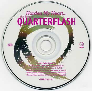 CD Quarterflash: Harden My Heart... The Best Of Quarterflash 639065