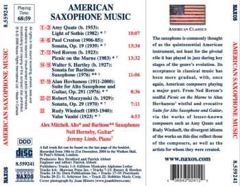 CD Alan Hovhaness: American Saxophone Music 590066