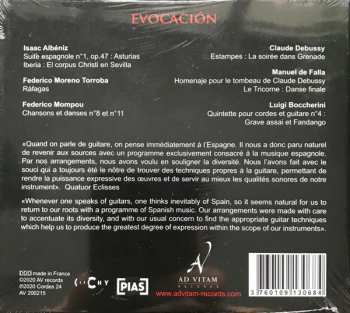 CD Quatuor Eclisses: Evocacion 546250