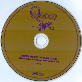 2CD Queen: Live At The Rainbow '74 LTD 595090