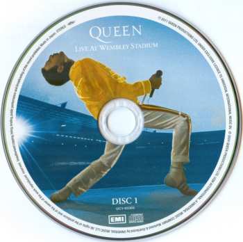 2CD Queen: Live At Wembley Stadium LTD 589693