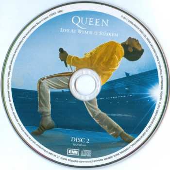 2CD Queen: Live At Wembley Stadium LTD 589693