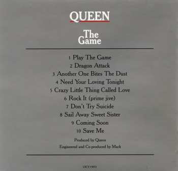 CD Queen: The Game 579617