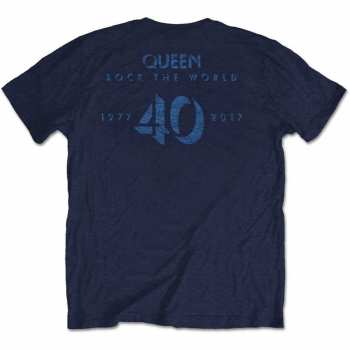 Merch Queen: Tričko News Of The World 40th Vintage Logo Queen  S