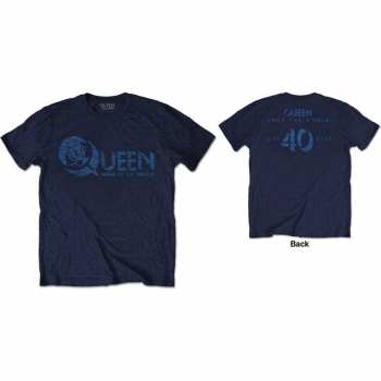 Merch Queen: Tričko News Of The World 40th Vintage Logo Queen  S