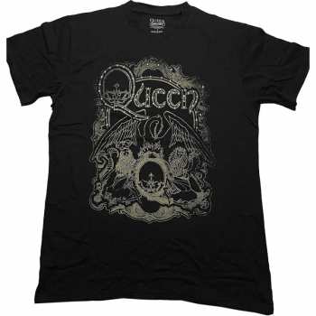 Merch Queen: Tričko Ornate Crest