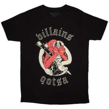 Merch Queens Of The Stone Age: Queens Of The Stone Age Unisex T-shirt: Villains (small) S