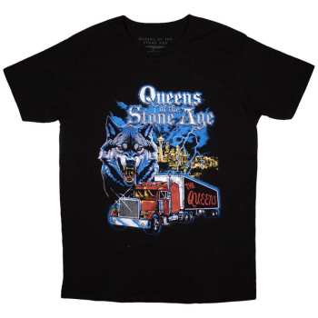 Merch Queens Of The Stone Age: Queens Of The Stone Age Unisex T-shirt: Wold Skyline (x-large) XL