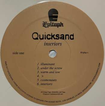 LP Quicksand: Interiors CLR | LTD 607996