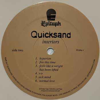 LP Quicksand: Interiors CLR | LTD 607996