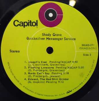 LP Quicksilver Messenger Service: Shady Grove 528957