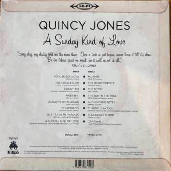 LP/CD Quincy Jones: A Sunday Kind of Love 615001