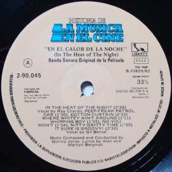 LP Quincy Jones: En El Calor De La Noche - In The Heat Of The Night (Original Motion Picture Soundtrack) 650477