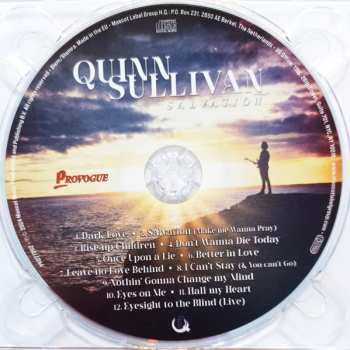 CD Quinn Sullivan: Salvation 579067