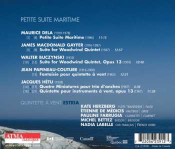 CD Quintette à Vent Estria: Petite Suite Maritime 658792