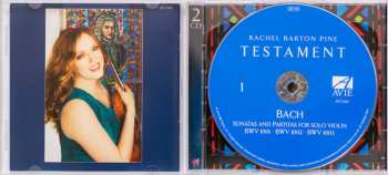 2CD Rachel Barton Pine: Testament (Complete Sonatas And Partitas For Solo Violin) 333219